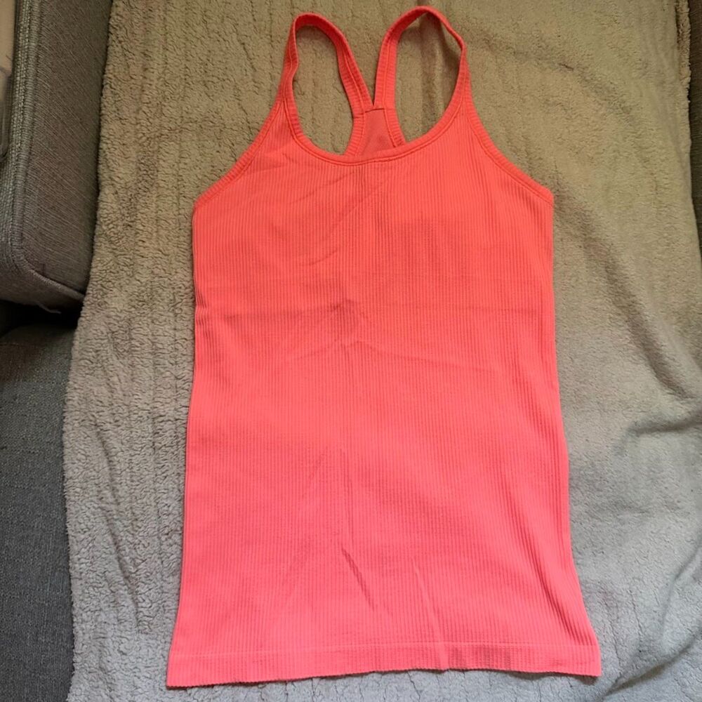 Lululemon Ebb to Street Tank Top Coral